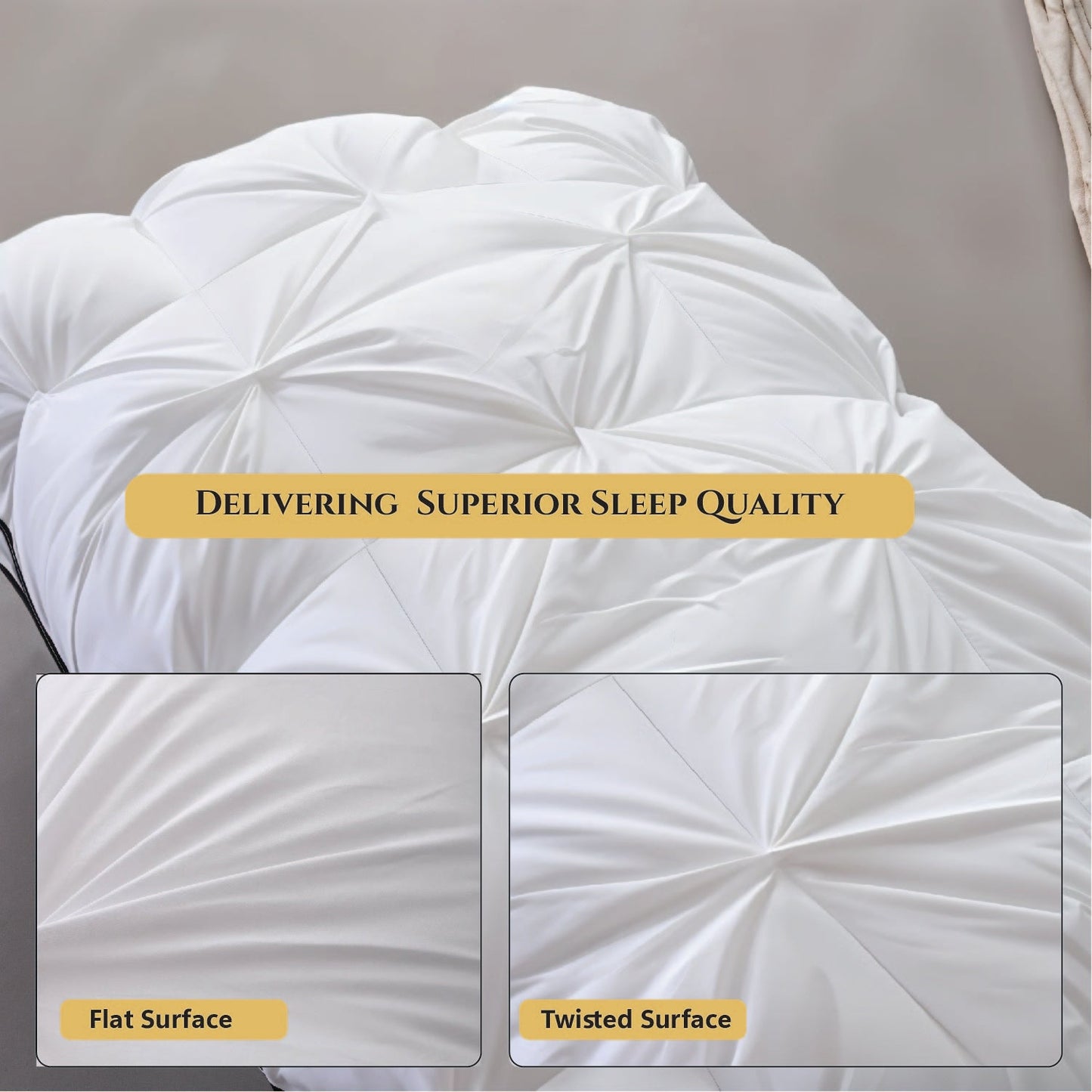 Crown Pillow 50x70cm – Ultra Soft, Comfortable