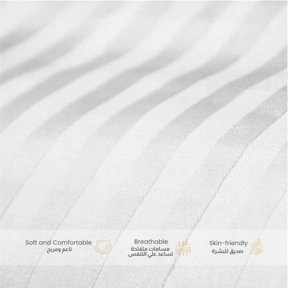 Triton Premium Cotton Three-in-One Adjustable Layer Cotton Pillow with Down Alternative filling 50x75 cm